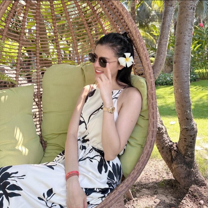 M.Linh giờ là mẹ 2 con. (Ảnh FBNV)