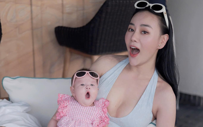Phương Oanh khoe ảnh gây sốt của 2 con, 'mẹ chồng' nói ngay 1 câu Ảnh 2