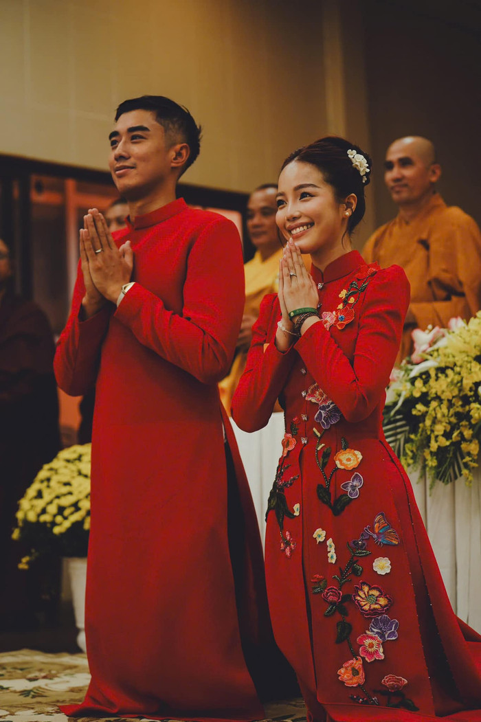 Stefan Nguyễn Tuấn Tú cùng vợ - Phùng Yến Linh