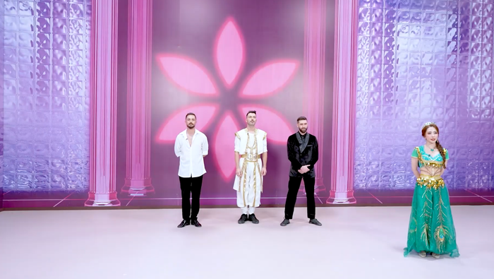 Quỳnh Nga đã phải suy nghĩ, đắn đo để lựa chọn bạn nhảy cho những vòng thi tiếp theo tại Bước Nhảy Hoàn Vũ. Ảnh: Chụp màn hình