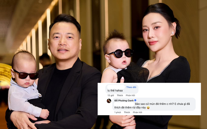 Showbiz 24h: Phương Oanh từng nói rằng bản thân muốn sinh thêm con trong tương lai. Ảnh: FBNV