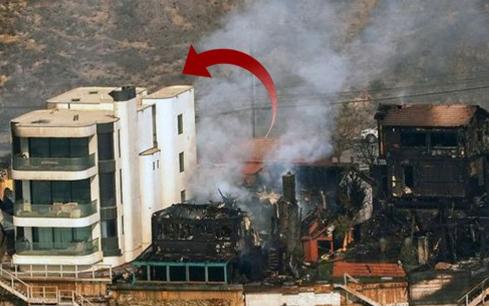 Biệt thự 200 tỷ nguyên vẹn giữa biển lửa cháy rừng tại Mỹ: Bí mật từ thiết kế đặc biệt Ảnh 2