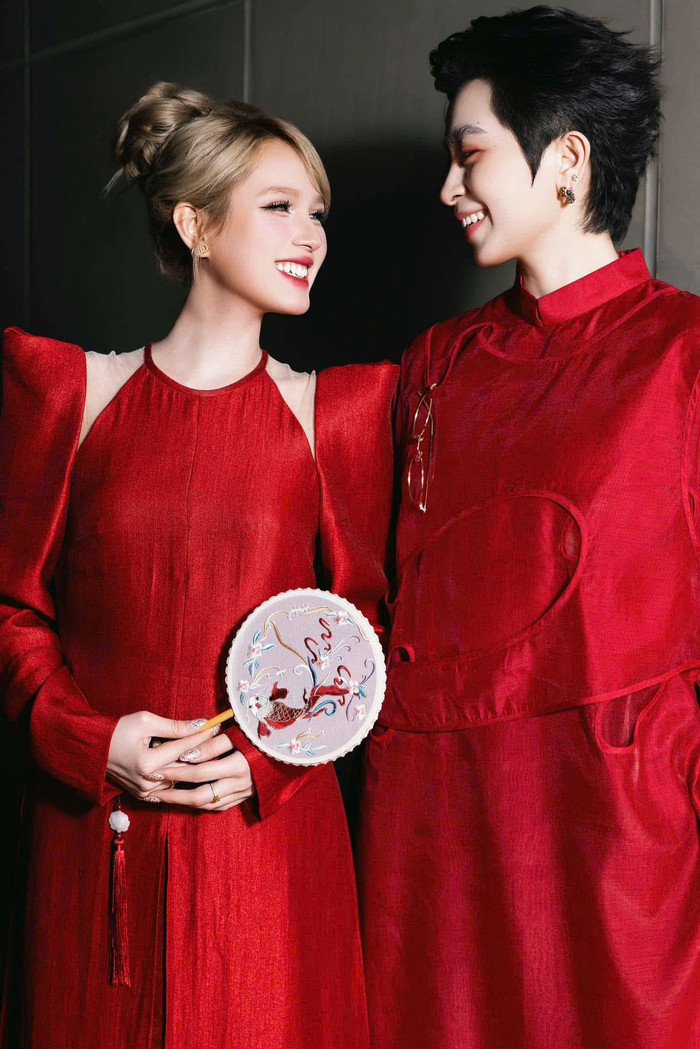 Gil Lê - Xoài Non được nhận xét xứng đôi. Ảnh: FBNV