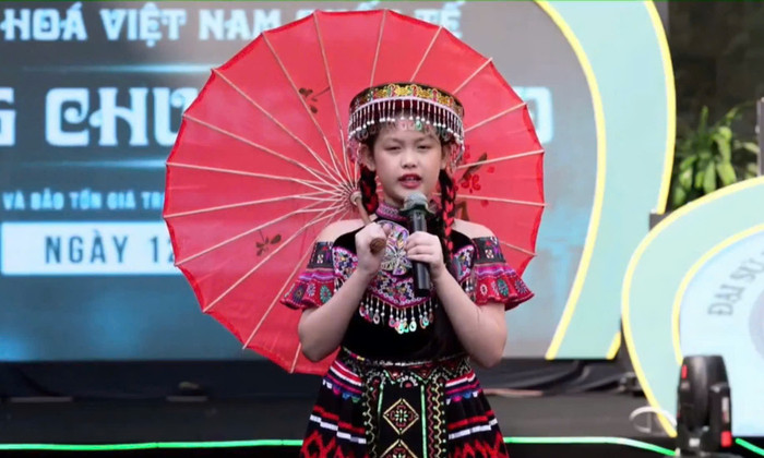 Học sinh Hà Nội tranh tài gay cấn tại cuộc thi tìm kiếm đại sứ văn hóa Việt Nam quốc tế Ảnh 3