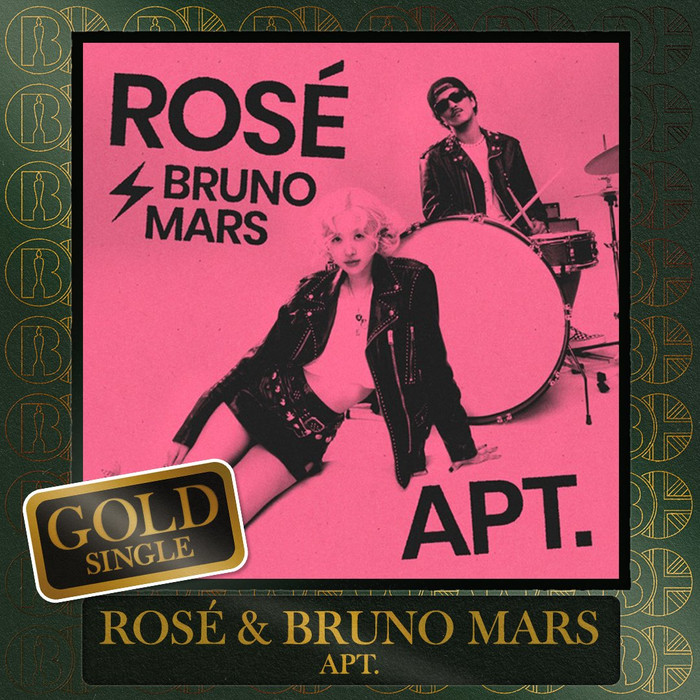 Rosé và Bruno Mars nhận 'quả ngọt' tại Vương quốc Anh Ảnh 1