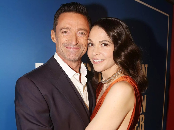 Hugh Jackman và Sutton Foster. 