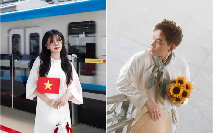 Trend chụp ảnh Tết tại tuyến metro số 1 TP.HCM khiến giới trẻ 'phát sốt' Ảnh 2