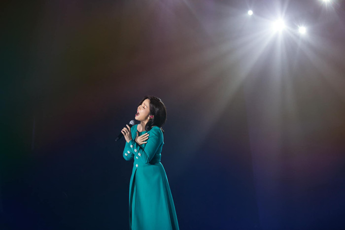 Hàng trăm khán giả phản ứng mạnh trong màn trình diễn của diva Mỹ Linh Ảnh 3