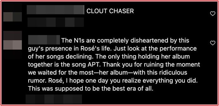 Nam diễn viên bị cộng đồng mạng 'tấn công' giữa tin đồn hẹn hò Rosé Ảnh 4