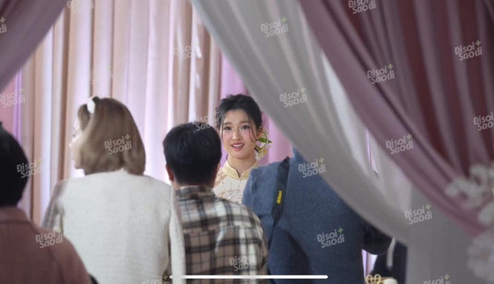 Cận visual của Phương Nhi trong ngày trọng đại. Ảnh: Đi Soi Sao Đi