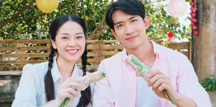 Tam Triều Dâng được nhận xét đẹp đôi với Võ Cảnh chẳng kém Thúy Ngân