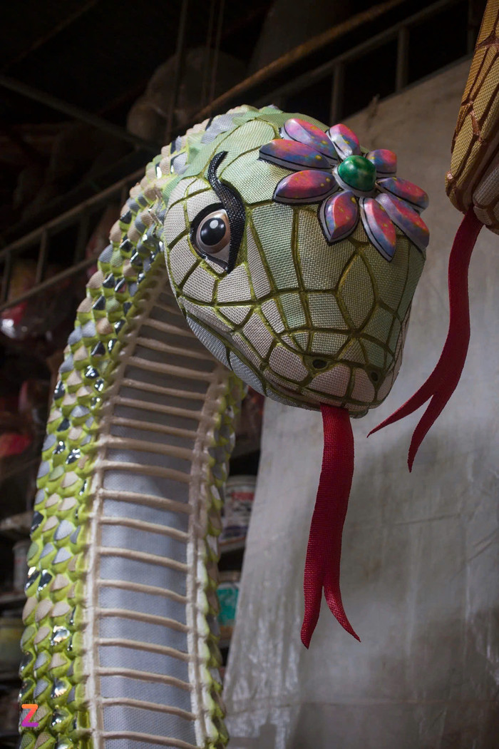 Kim Tỵ và Ngân Tỵ được chế tác với 70% vật liệu thân thiện môi trường. Ảnh: Znew