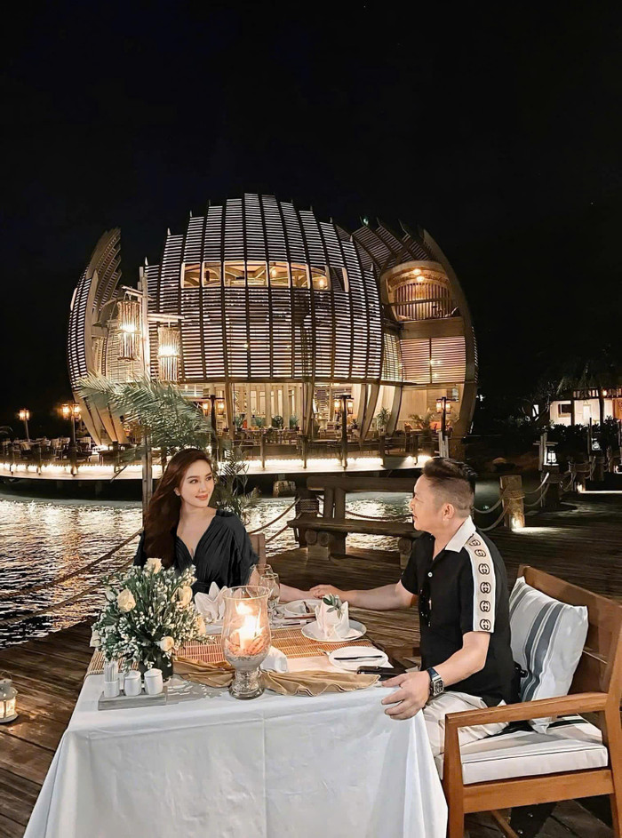 Bảo Thy luôn hết lời khen ngợi chồng doanh nhân. Ảnh: FBNV