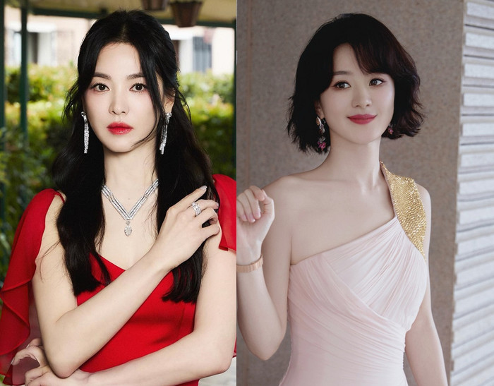 Song Hye Kyo và Triệu Lệ Dĩnh có khá nhiều điểm giống nhau.