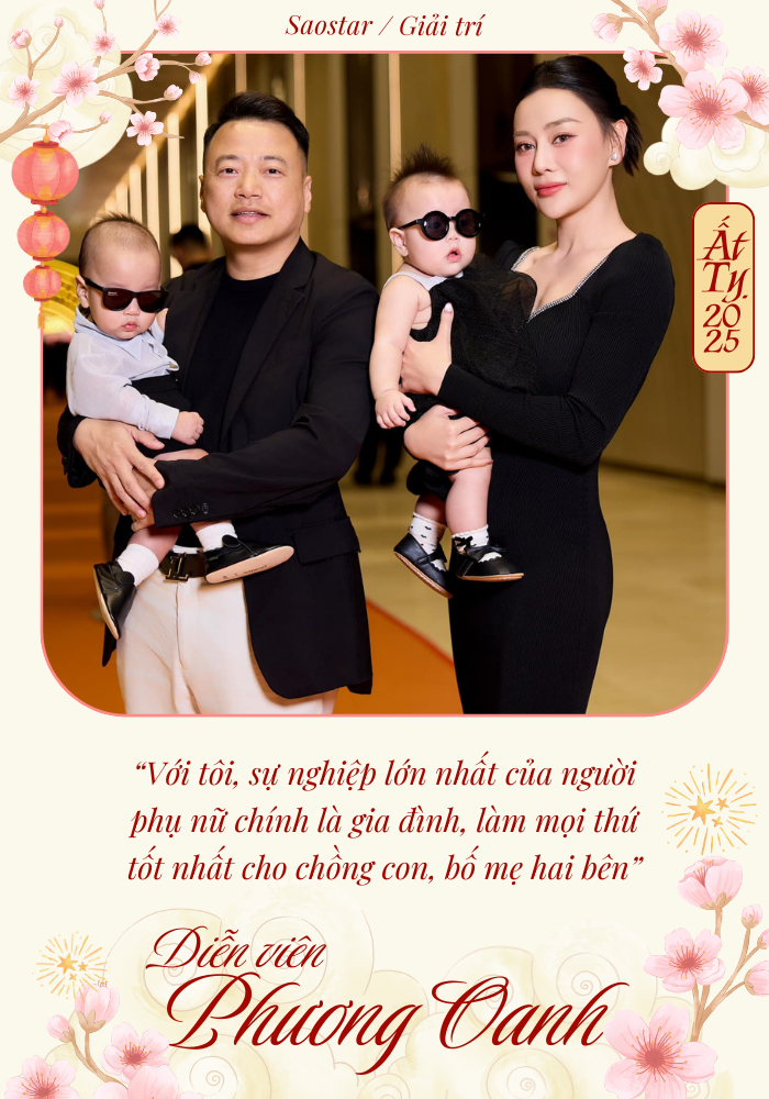 Phương Oanh: 'Sự nghiệp lớn nhất của người phụ nữ chính là gia đình' Ảnh 1