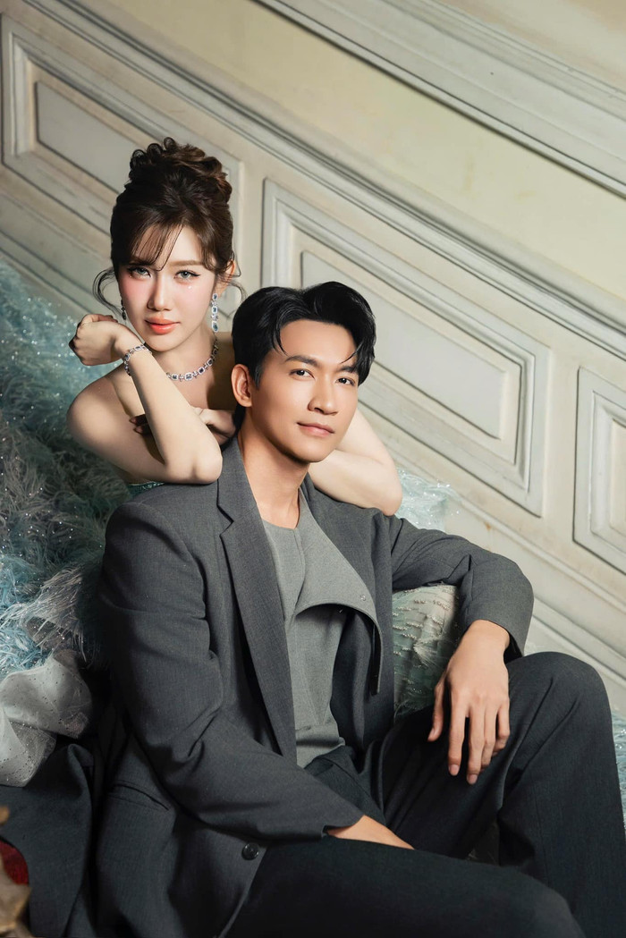 Thúy Ngân và Võ Cảnh trở thành 'couple' được yêu thích sau khi đóng chung dự án phim truyền hình. (Ảnh: FBNV)