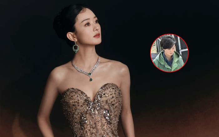 Cận cảnh mặt mộc của Triệu Lệ Dĩnh, có còn là nữ thần hack tuổi như dân tình ca tụng? Ảnh 2