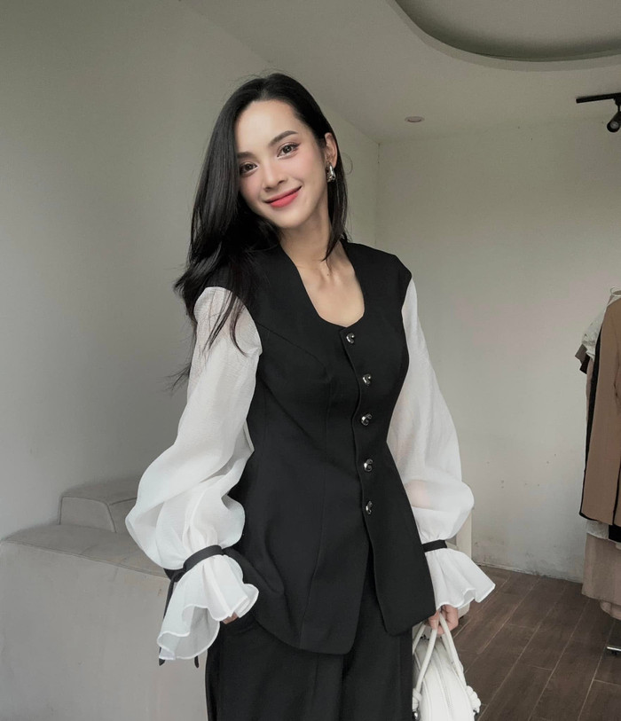 Quỳnh Lương không chỉ được biết đến với vai diễn ấn tượng trong các bộ phim truyền hình mà còn là nữ chính của nhiều MV 16+. (Ảnh: FBNV)