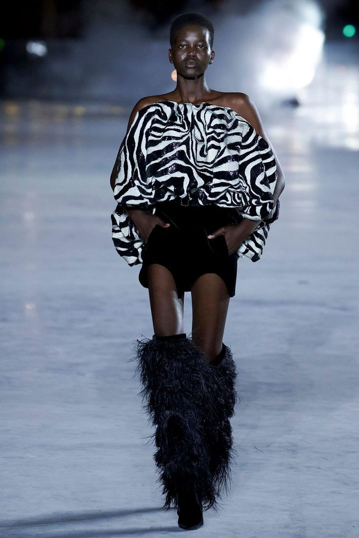 Họa tiết ngựa vằn đứng đầu xu hướng thời trang 2025 Ảnh 1