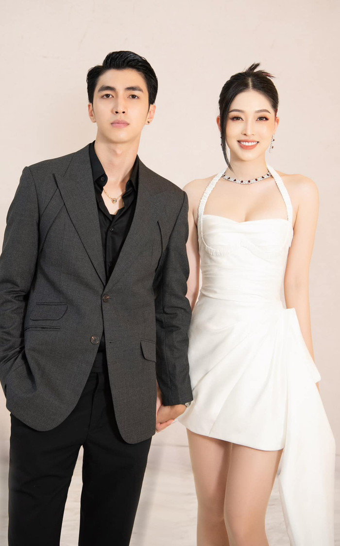 Diễn viên Bình An và Á hậu Phương Nga tận hưởng cuộc sống hạnh phúc sau kết hôn. Cặp đôi không đặt nặng chuyện sinh con vì còn trẻ và muốn tập trung phát triển sự nghiệp. (Ảnh: FBNV)