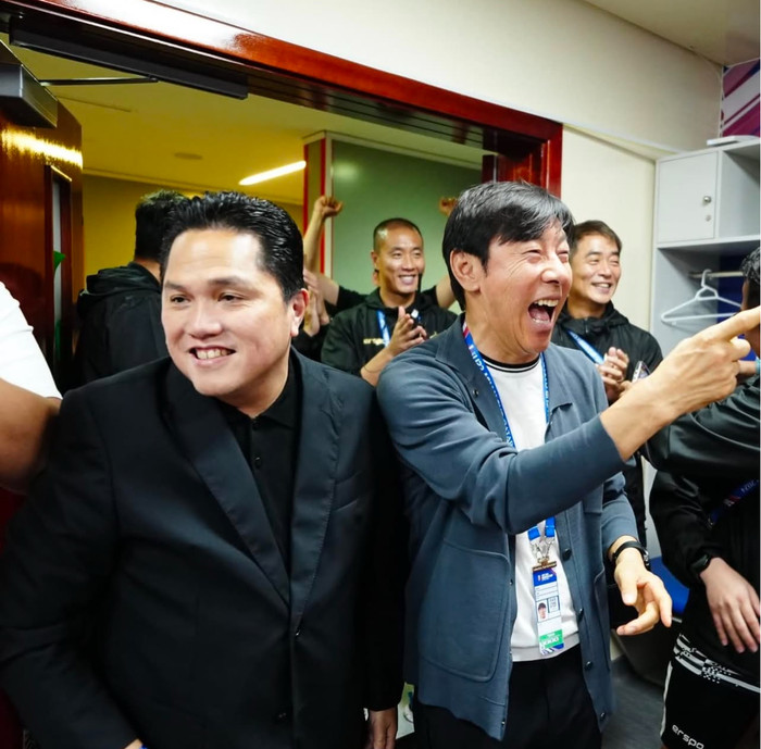 Cái dở của HLV Shin Tae Yong là nói quá nhiều. Ảnh: shintaeyong 7777