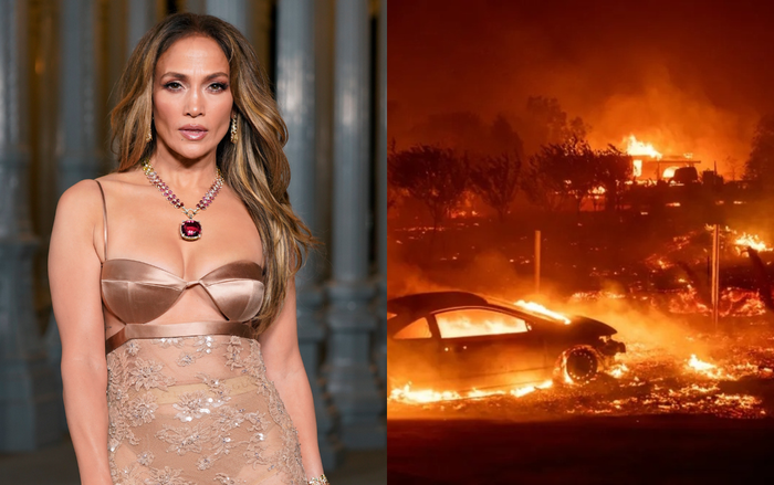 Jennifer Lopez quyên góp tủ đô hàng triệu USD để giúp nạn nhân trong vụ hỏa hoạng ở Los Angeles. 