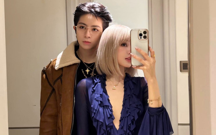 Xoài Non diện đồ khoe 'gò bồng đảo' lấp ló, tình tứ bên Gil Lê Ảnh 2