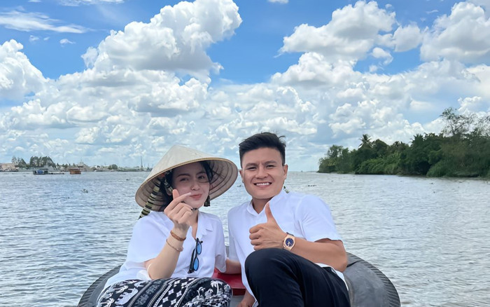 Hội chị em tấm tắc học theo cách nịnh chồng cực ngọt của vợ Quang Hải Ảnh 2