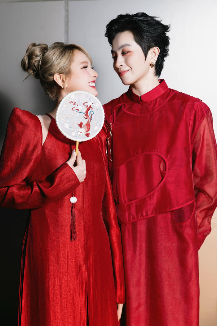 Cặp đôi Xoài Non - Gil Lê. Ảnh: FBNV