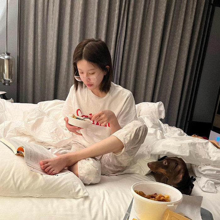 Hình ảnh mới nhất của Triệu Lộ Tư khiến nhiều khán giả xót xa. Ảnh: Sưu tầm