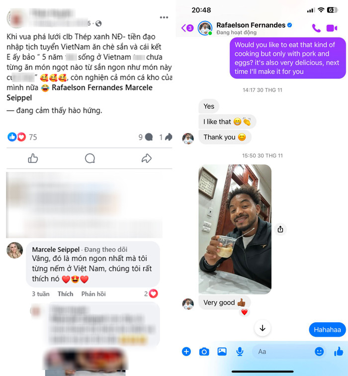 Vợ chồng mê mẩn món chè sắn, khẳng định là món ngon nhất ở Việt Nam và còn nhiệt tình feedback cho chủ quán