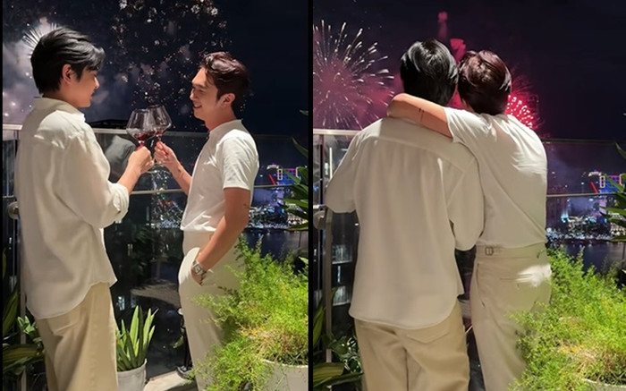 Một nam nghệ sĩ Việt công khai clip thân mật bên chàng trai ngay đầu năm 2025 Ảnh 2