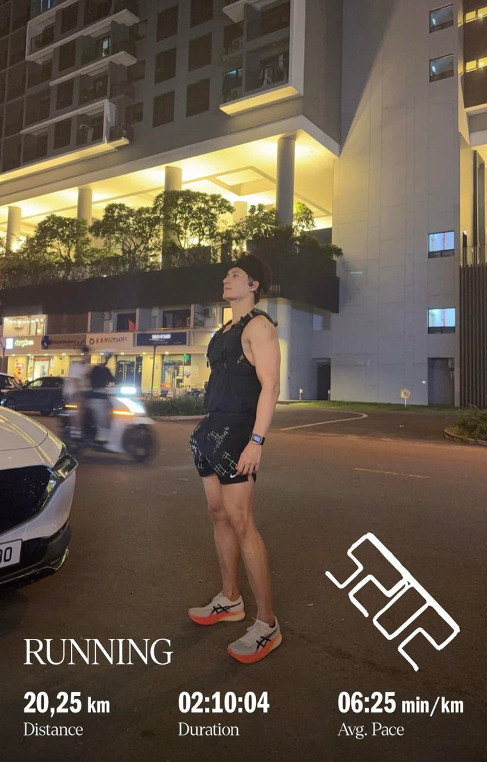 Lâm Bảo Châu cố gắng tập luyện dù bản thân không được khỏe. (Ảnh FBNV)