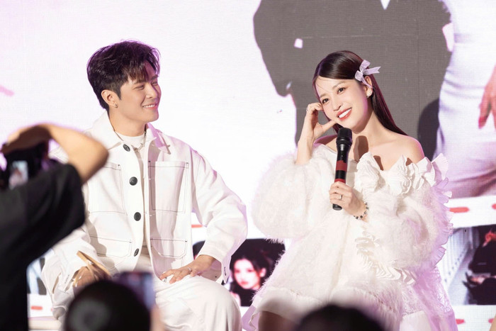 Đôi vợ chồng Gin - Pu nhận được sự quan tâm, yêu thích của đông đảo khán giả. (Ảnh FBNV)