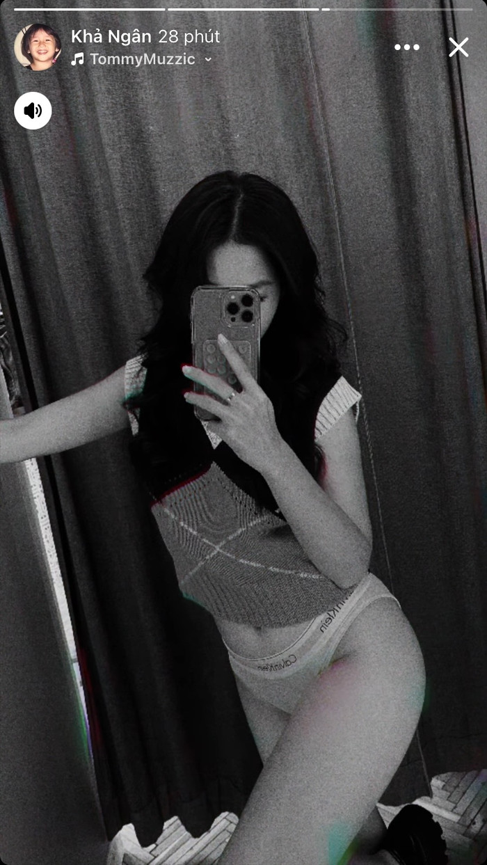 Hình ảnh mới nhất của Khả Ngân. Ảnh: FBNV