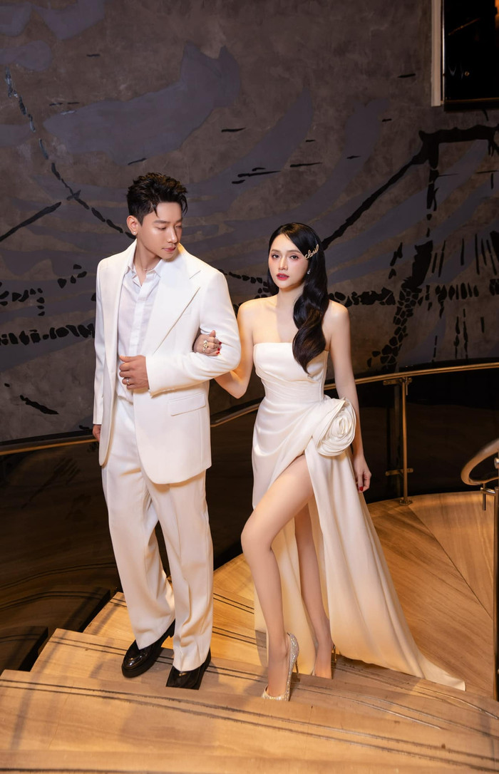 Hoa hậu Hương Giang vướng tin hẹn hò với Phú Cường hơn một năm nay. (Ảnh FBNV)