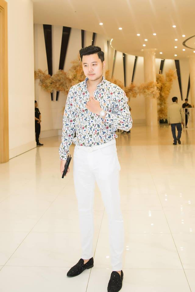 Người mẫu Vũ Hoàng Việt. 