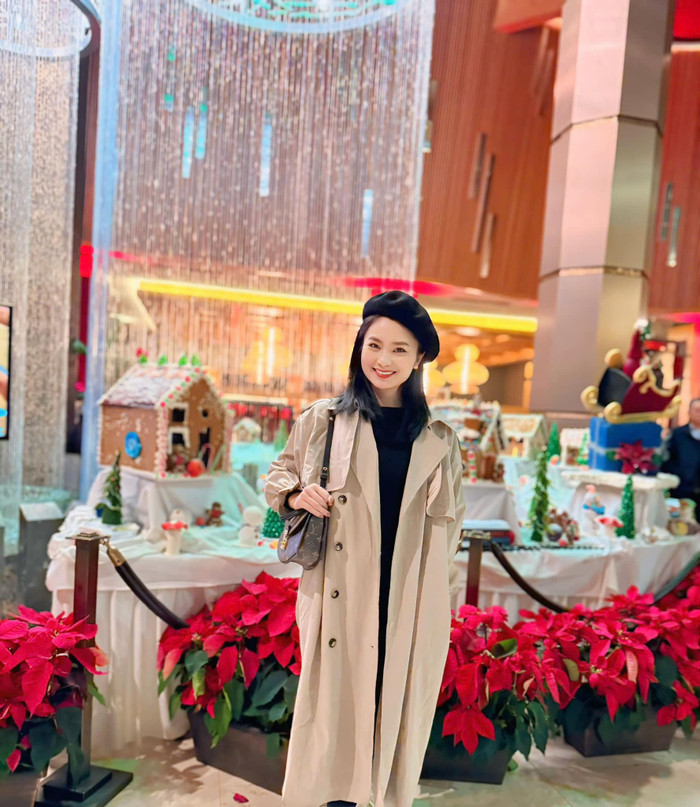 Diệu Hương sang Mỹ định cư cùng tổ ấm nhỏ. Ảnh: FBNV