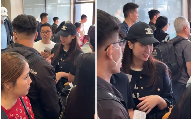 Clip quay lén để lộ nhan sắc thật của Hoa hậu Đỗ Mỹ Linh Ảnh 2