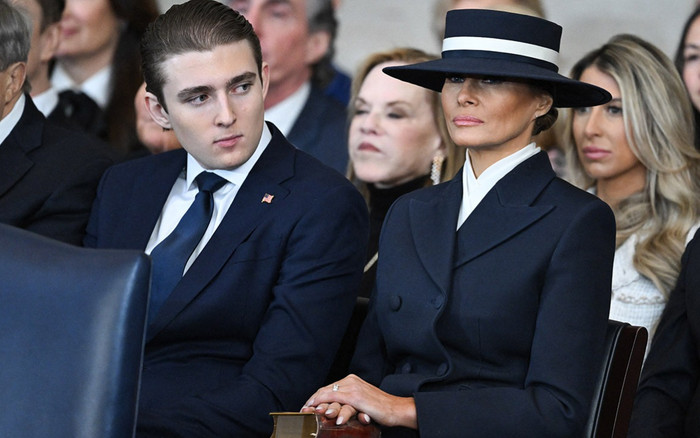 Thời trang đẳng cấp của nhà Donald Trump trong ngày nhậm chức Tổng thống Ảnh 2