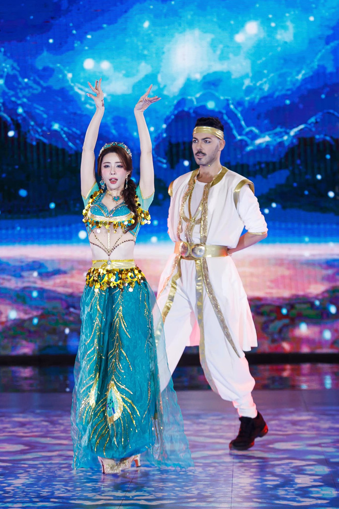 Quỳnh Nga trong chương trình Bước Nhảy Hoàn Vũ. Ảnh: FBNV