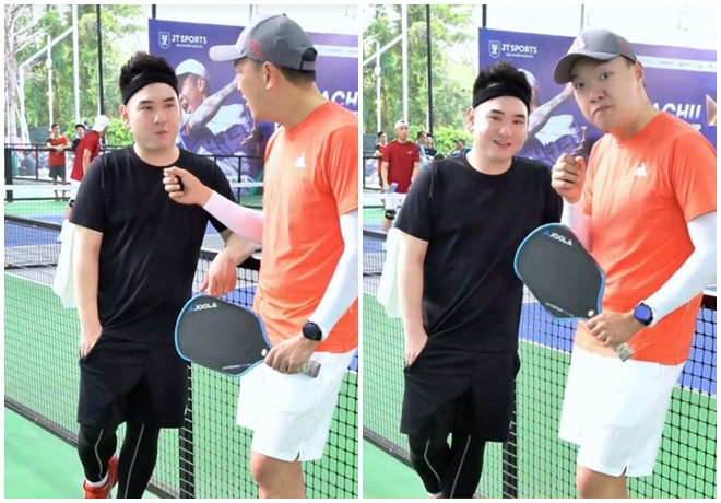 Xemesis xuất hiện với ngoại hình khác lạ sau khi giảm tới 23kg. (Ảnh Coachtaipickleball)