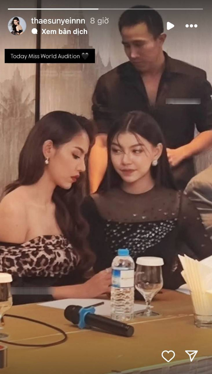 Thae Su Nyein được cho đã đảm nhiệm vị trí giám khảo của cuộc thi Miss World Myanmar 2025. (Ảnh chụp màn hình)