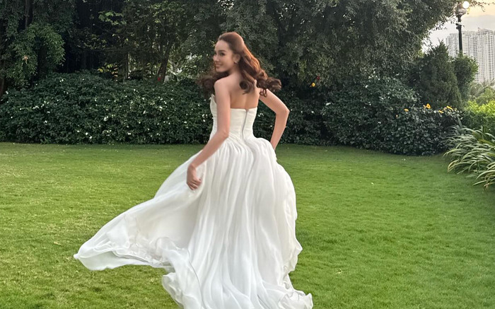 Thêm một Hoa hậu đình đám Vbiz lên xe hoa khi hết nhiệm kỳ? Ảnh 2