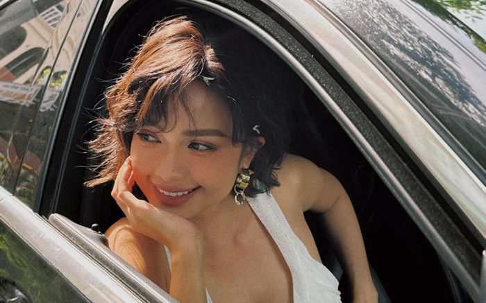 Không nhận ra Hoa hậu Ngọc Châu Ảnh 2