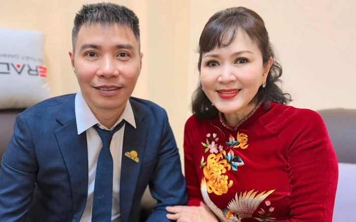 Công Lý có dịp hội ngộ với nữ hoàng ảnh lịch miền Bắc Ảnh 2