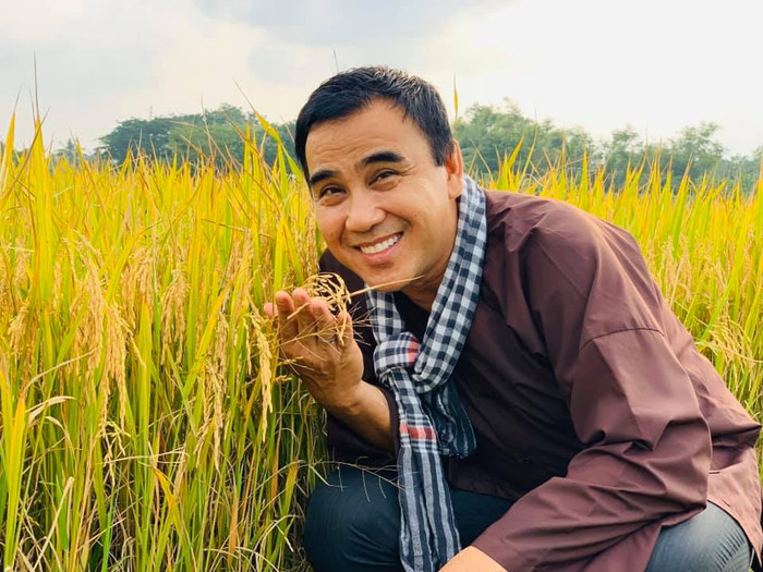 Anh tích cực tham gia thiện nguyện trong nhiều năm qua. Ảnh: FBNV