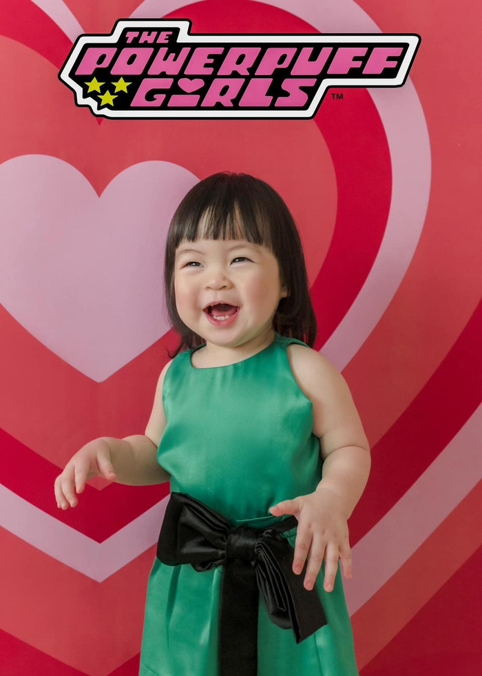 Bé Ti Ti từng trải qua giai đoạn biếng ăn khiến mẹ 'khủng hoảng'. (Ảnh FBNV)