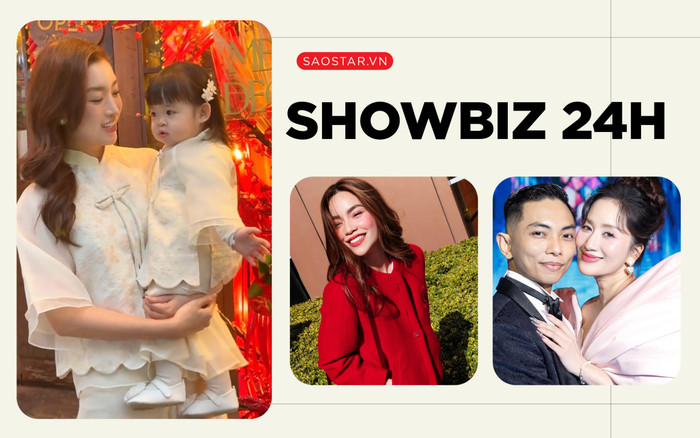 Showbiz 24h: Đỗ Mỹ Linh đưa con gái đi chơi Tết, Hồ Ngọc Hà 'sượng trân' vì Minh Hằng Ảnh 2