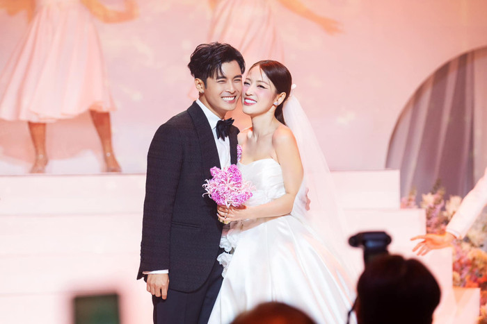 Lễ cưới hoành tráng của Puka và Gin Tuấn Kiệt từng gây sốt cõi mạng. (Ảnh: FBNV)